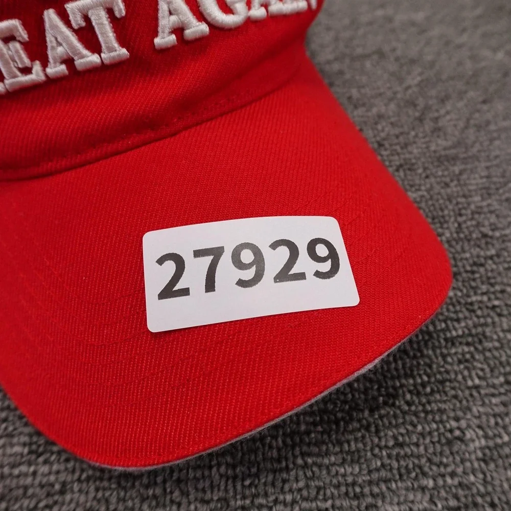 Make America Great Again Hat Cap Strap Back Mens One Size Red USA 2020 Twill